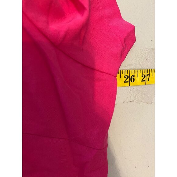Betsey Johnson Pink Scrub Heart on sleeve Top Pockets 2X - Picture 7 of 9